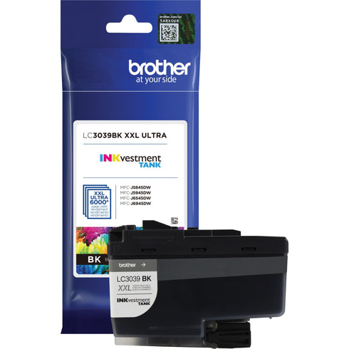 Brother Genuine LC3039BK - BLACK INK